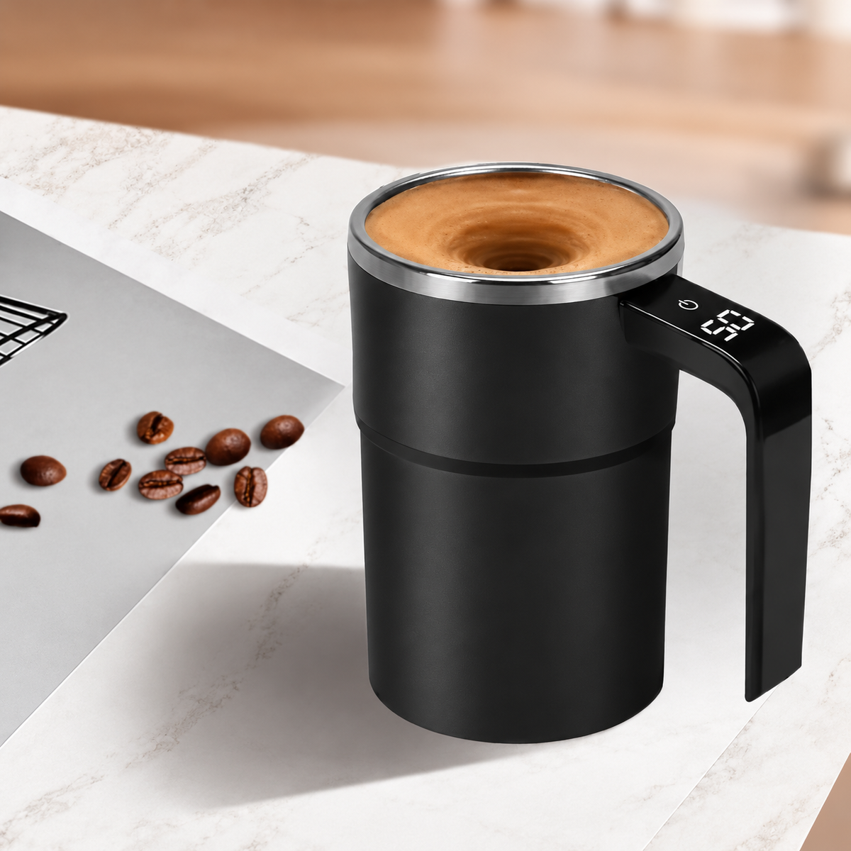380ml Electric Self-Stirring Coffee Mug