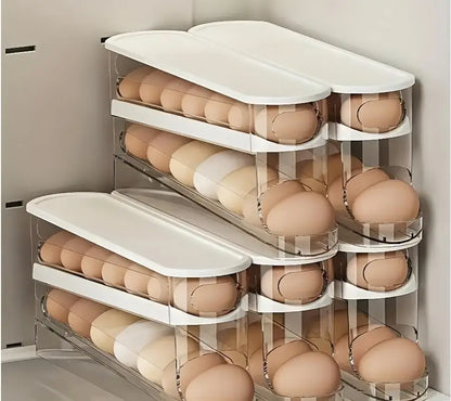 Refrigerator egg storage rack