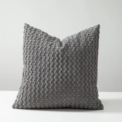 Soft Corduroy Boho Striped Throw Pillow Cover