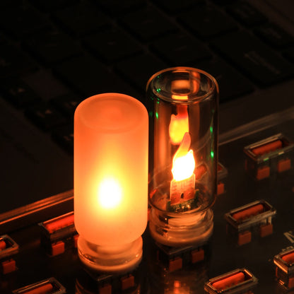 USB Flame Flickering LED Lamp