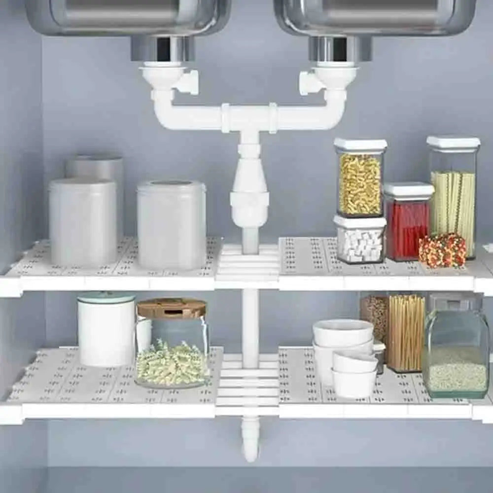 Portable Expandable Wardrobe Storage Rack