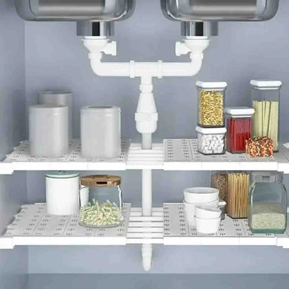 Portable Expandable Wardrobe Storage Rack