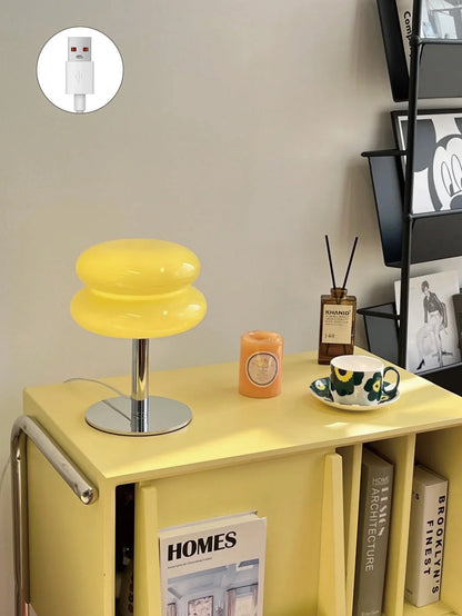 Macaron Glass LED Table Lamp