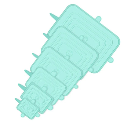 Reusable silicone food covers