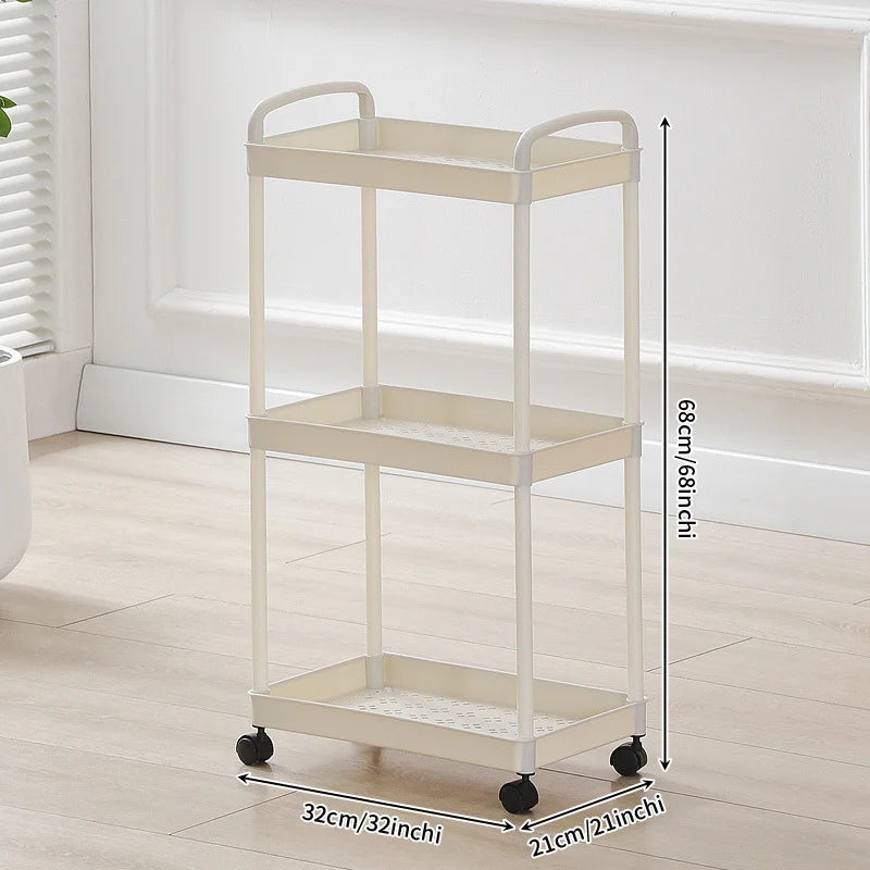 Multi-Layer Rolling Storage Cart