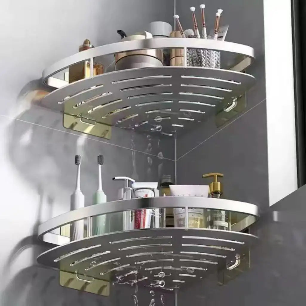 Aluminum Bathroom Shower Shelf