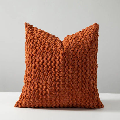 Soft Corduroy Boho Striped Throw Pillow Cover