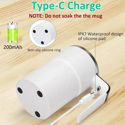 380ml Electric Self-Stirring Coffee Mug