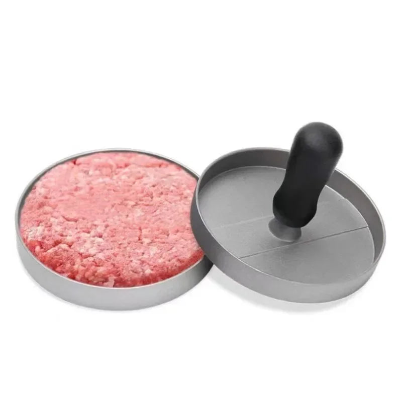 Hamburger and patty press