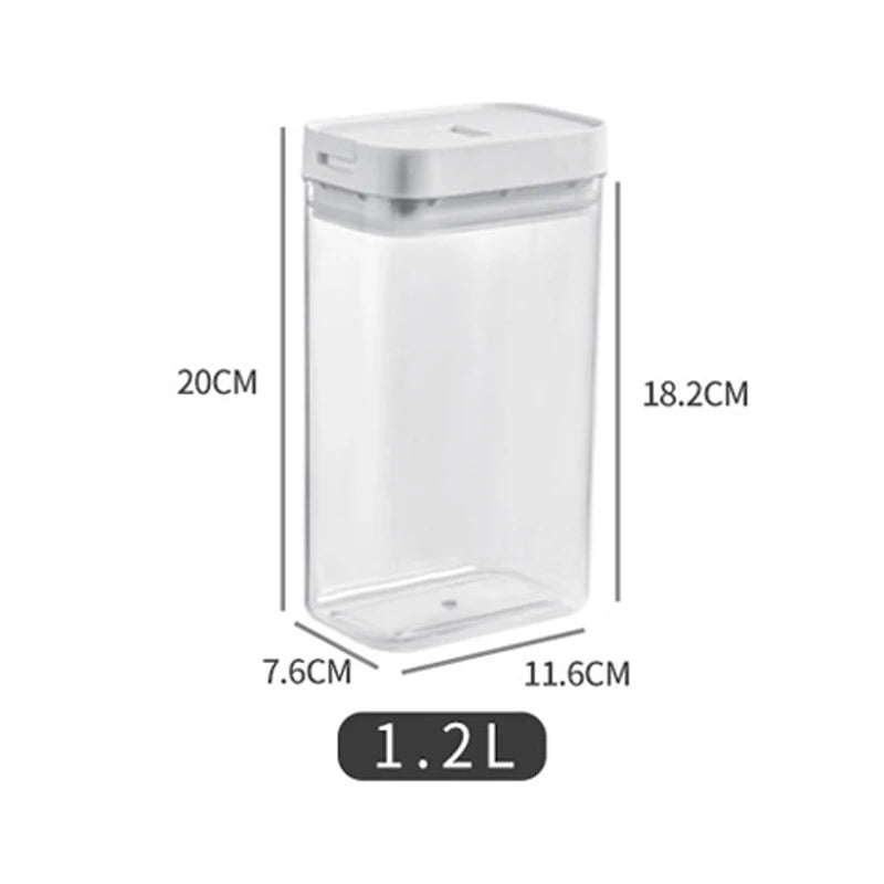 Transparent Pasta Storage Container