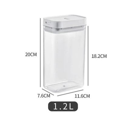Transparent Pasta Storage Container