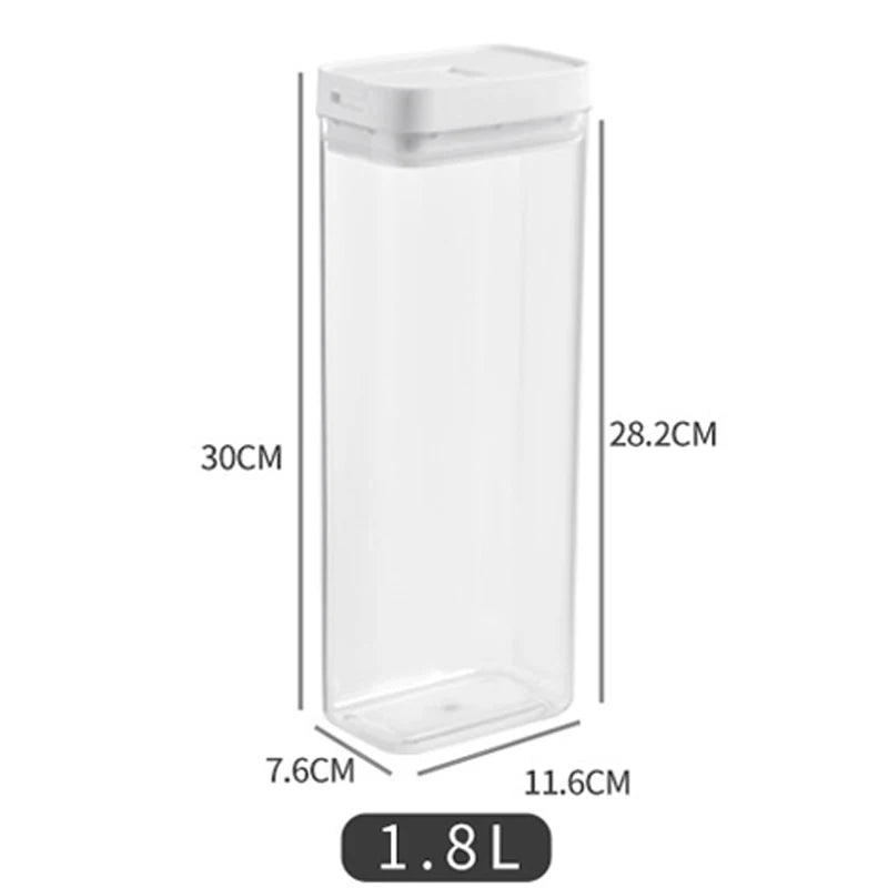 Transparent Pasta Storage Container