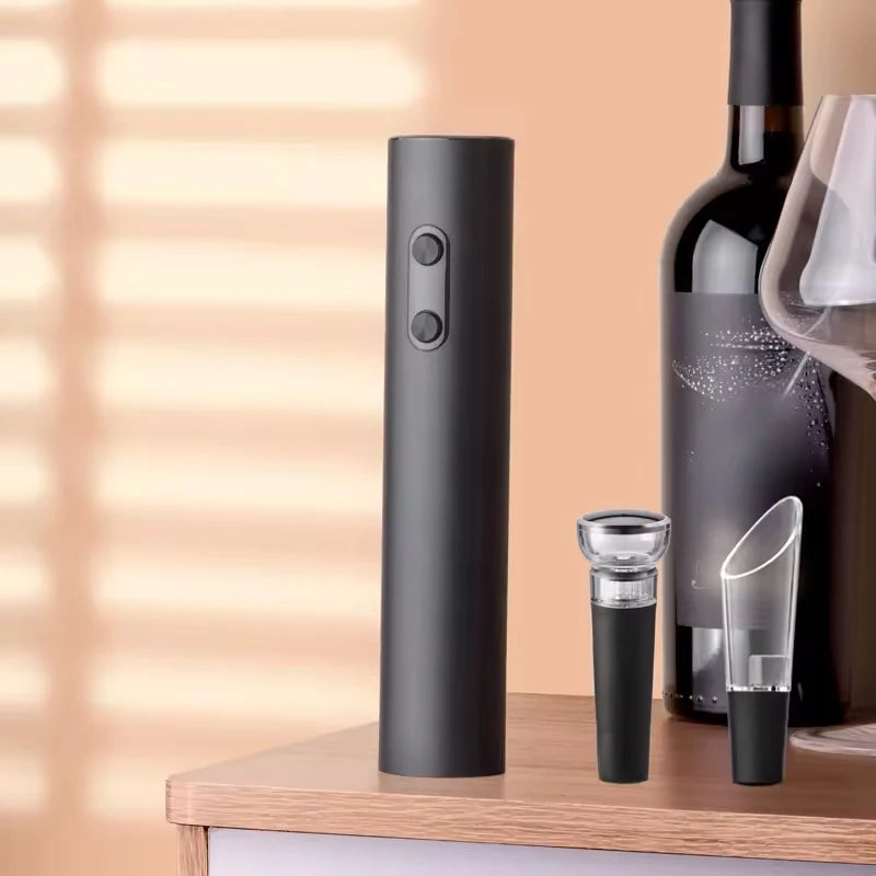 Electric Automatic Wine Opener Set