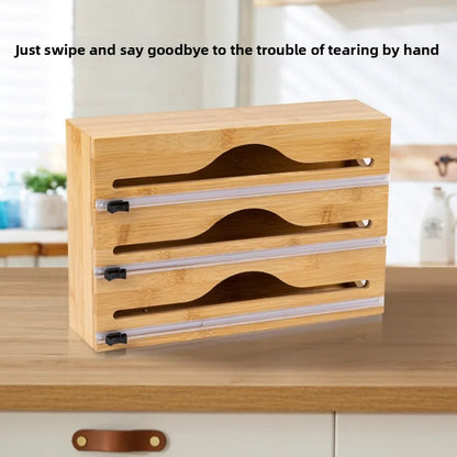 wrap cutter and dispenser