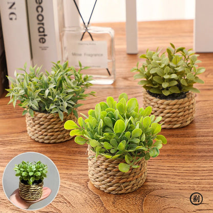 11cm Artificial Eucalyptus Plant