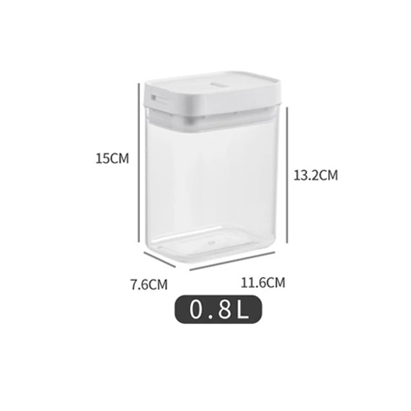 Transparent Pasta Storage Container