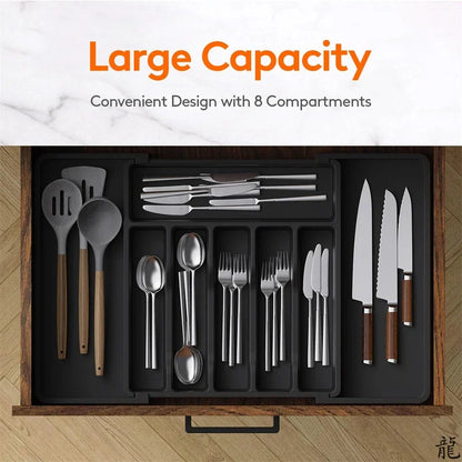 Adjustable Expandable Silverware Drawer Organizer