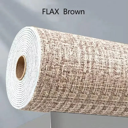 3D Linen Self-Adhesive Wallpaper