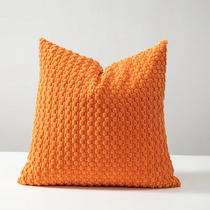 Soft Corduroy Boho Striped Throw Pillow Cover
