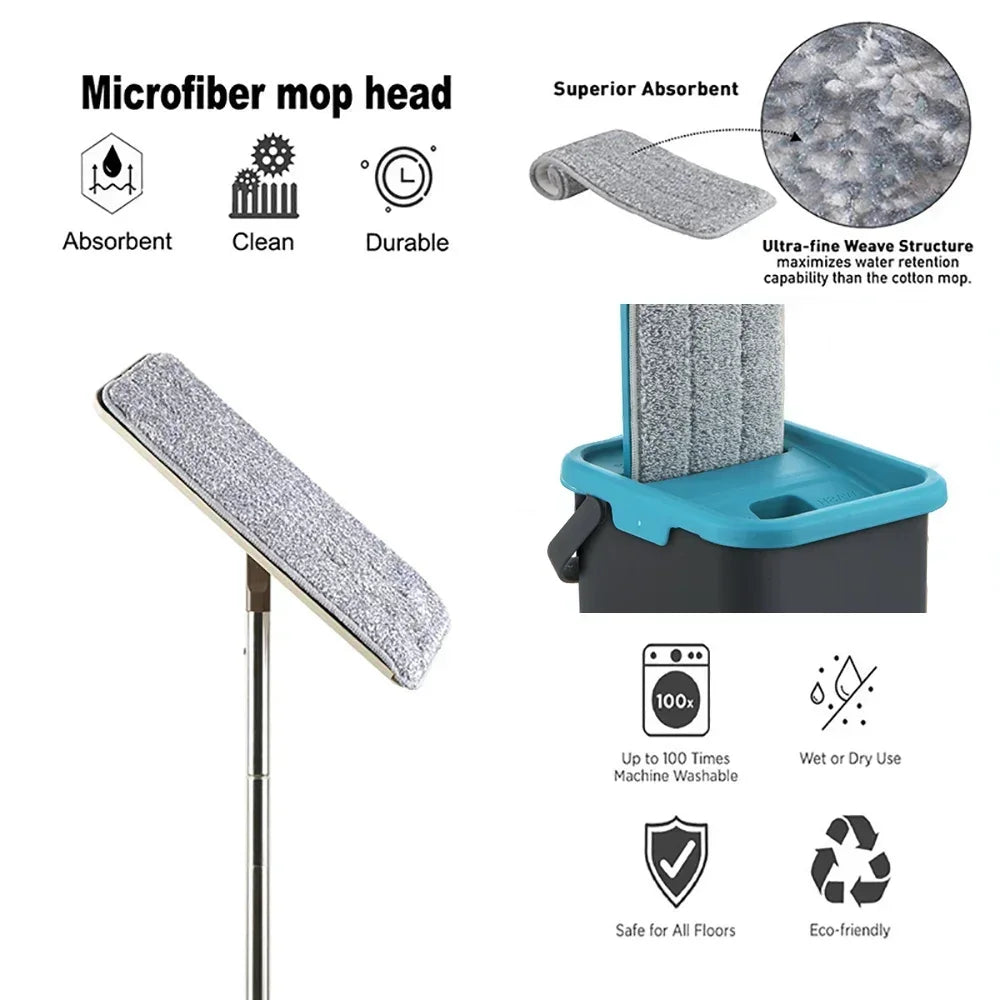 Microfiber Replacement Mop Head