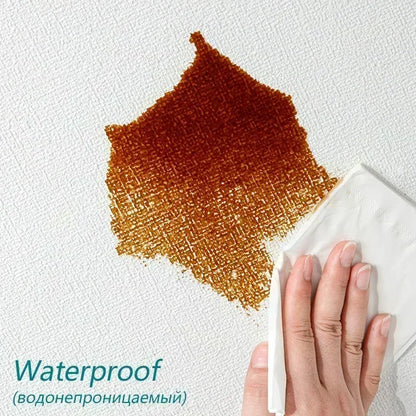 3D Linen Self-Adhesive Wallpaper