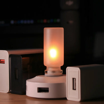 USB Flame Flickering LED Lamp