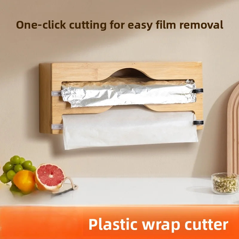 wrap cutter and dispenser