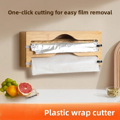 wrap cutter and dispenser