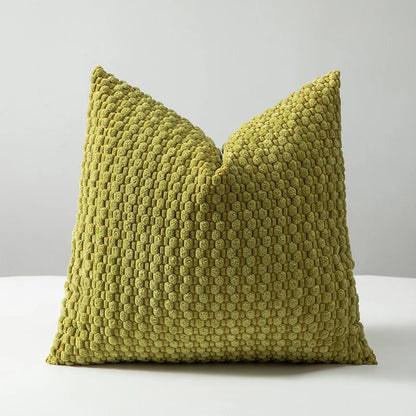 Soft Corduroy Boho Striped Throw Pillow Cover