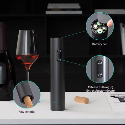 Electric Automatic Wine Opener Set