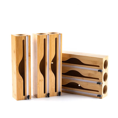 wrap cutter and dispenser