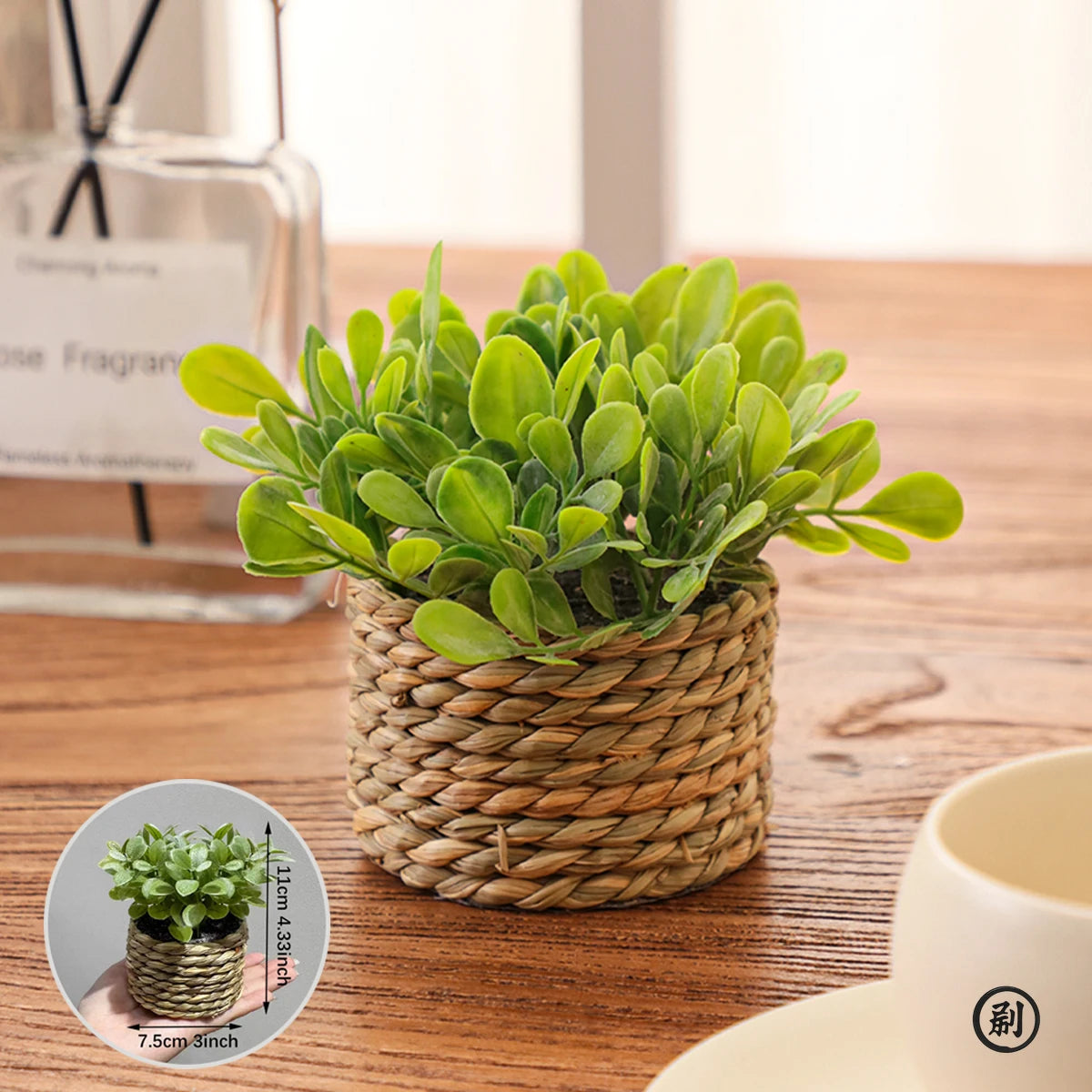11cm Artificial Eucalyptus Plant