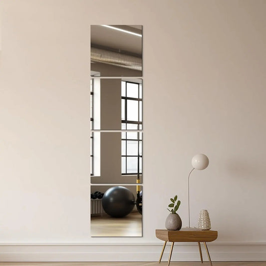 3D Acrylic Mirror Wall Stickers