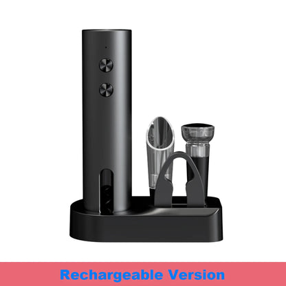 Electric Automatic Wine Opener Set
