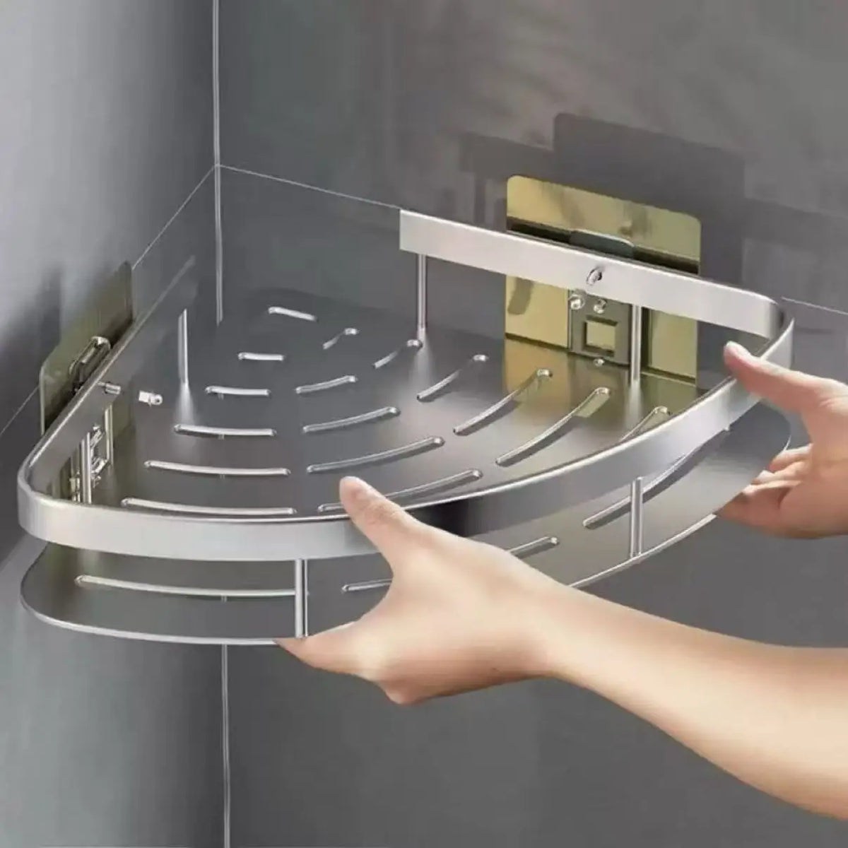 Aluminum Bathroom Shower Shelf