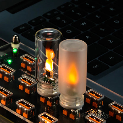 USB Flame Flickering LED Lamp