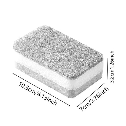 Double-sided cleaning sponge