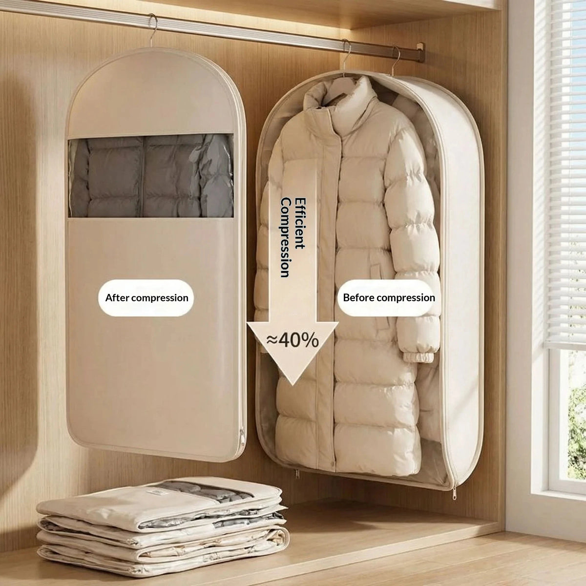 Down Jacket Compression Storage Bag
