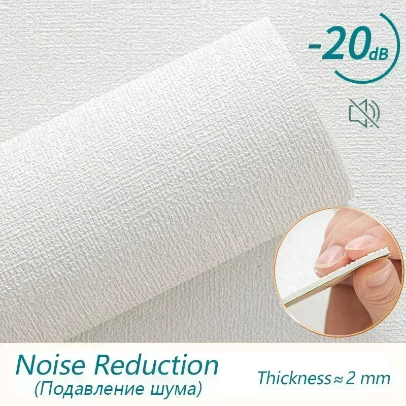 3D Linen Self-Adhesive Wallpaper