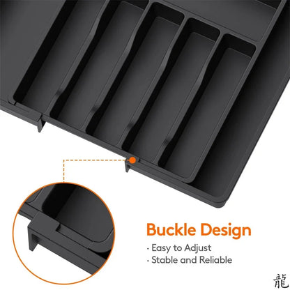Adjustable Expandable Silverware Drawer Organizer