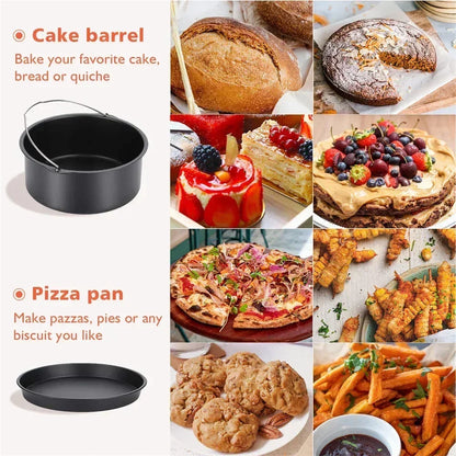 Round cake and baking mold